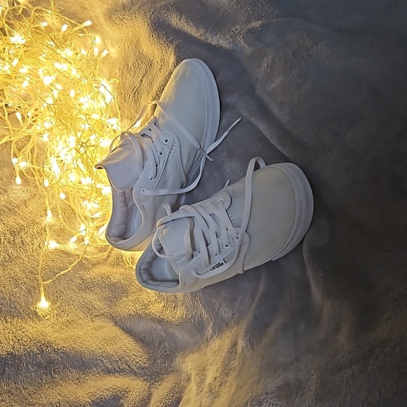 Vans 7 Women's White GUC - Picture 1 of 11